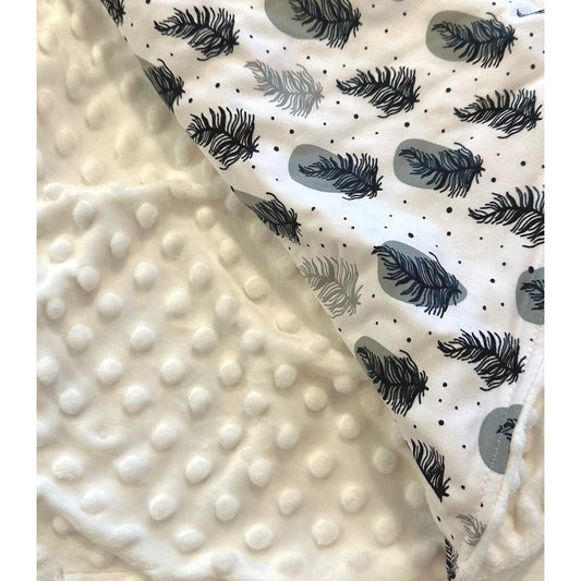 Pink Lamb Cuddle Blanket