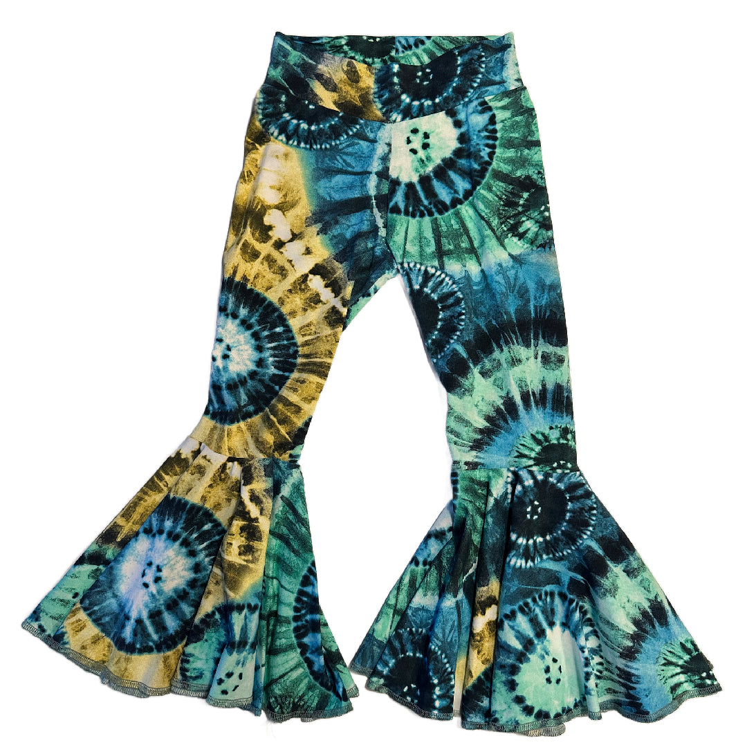Tie dye deals bell bottom pants