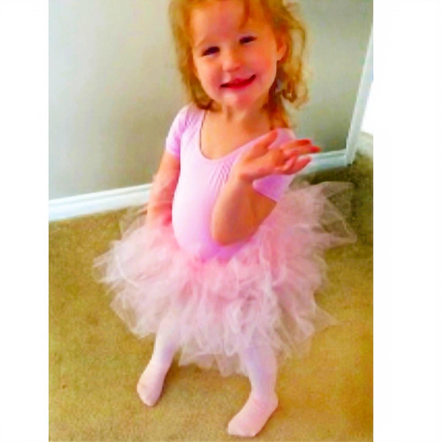 Pink Birthday Tutu Skirt