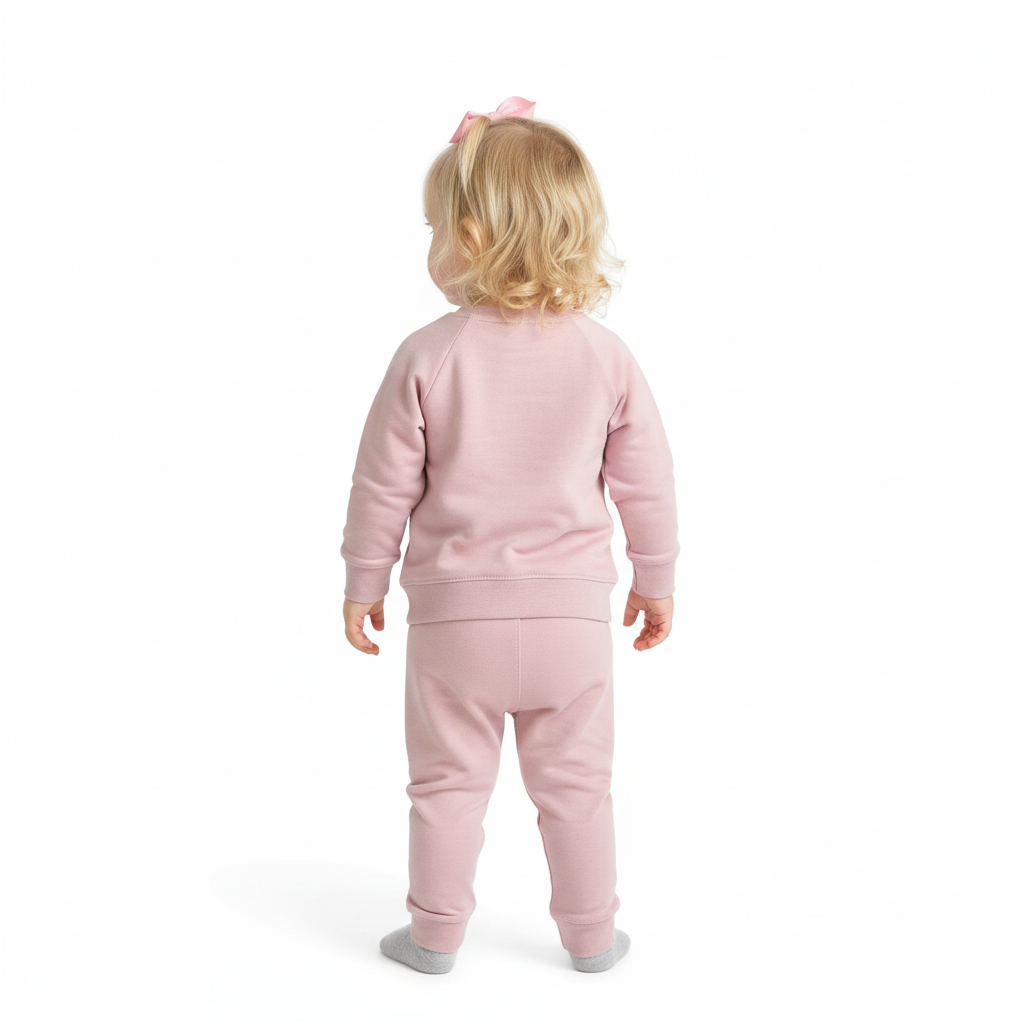 Pink Pastel Raglan Crew Neck Sweater