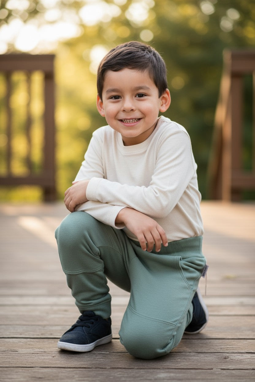 CLEARANCE Sage Green Pocket Jogger Pants