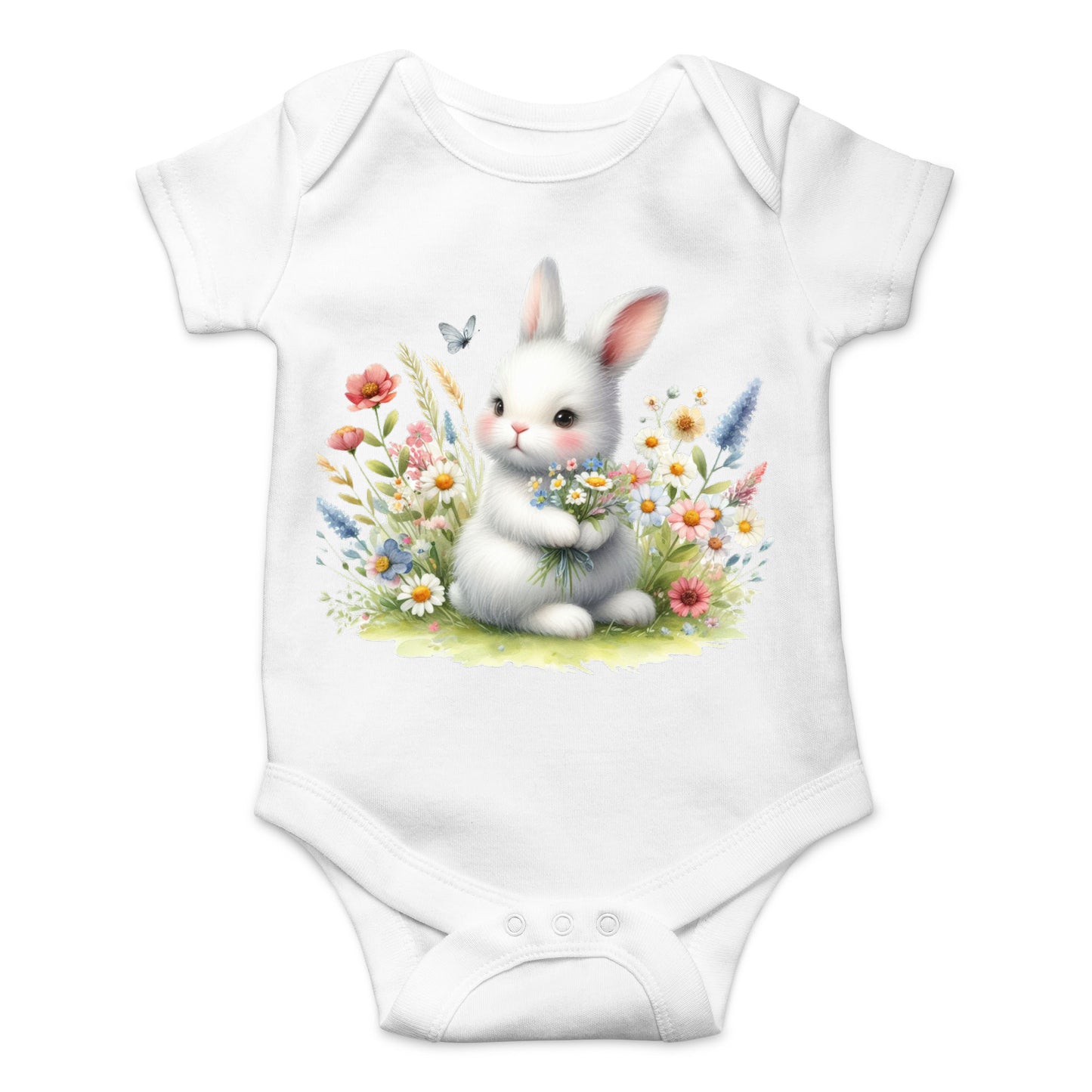 Cute Bunny Easter Onezie Bodysuit