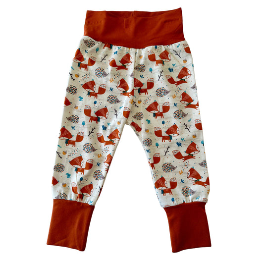 Cute Fox Growth Spurt Jogger Pants