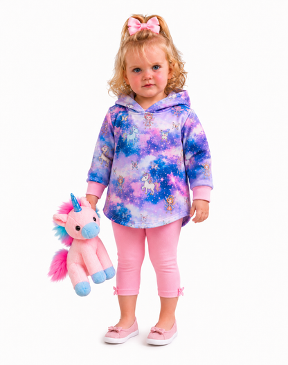 Fairies and Unicorns Hooded T-shirt