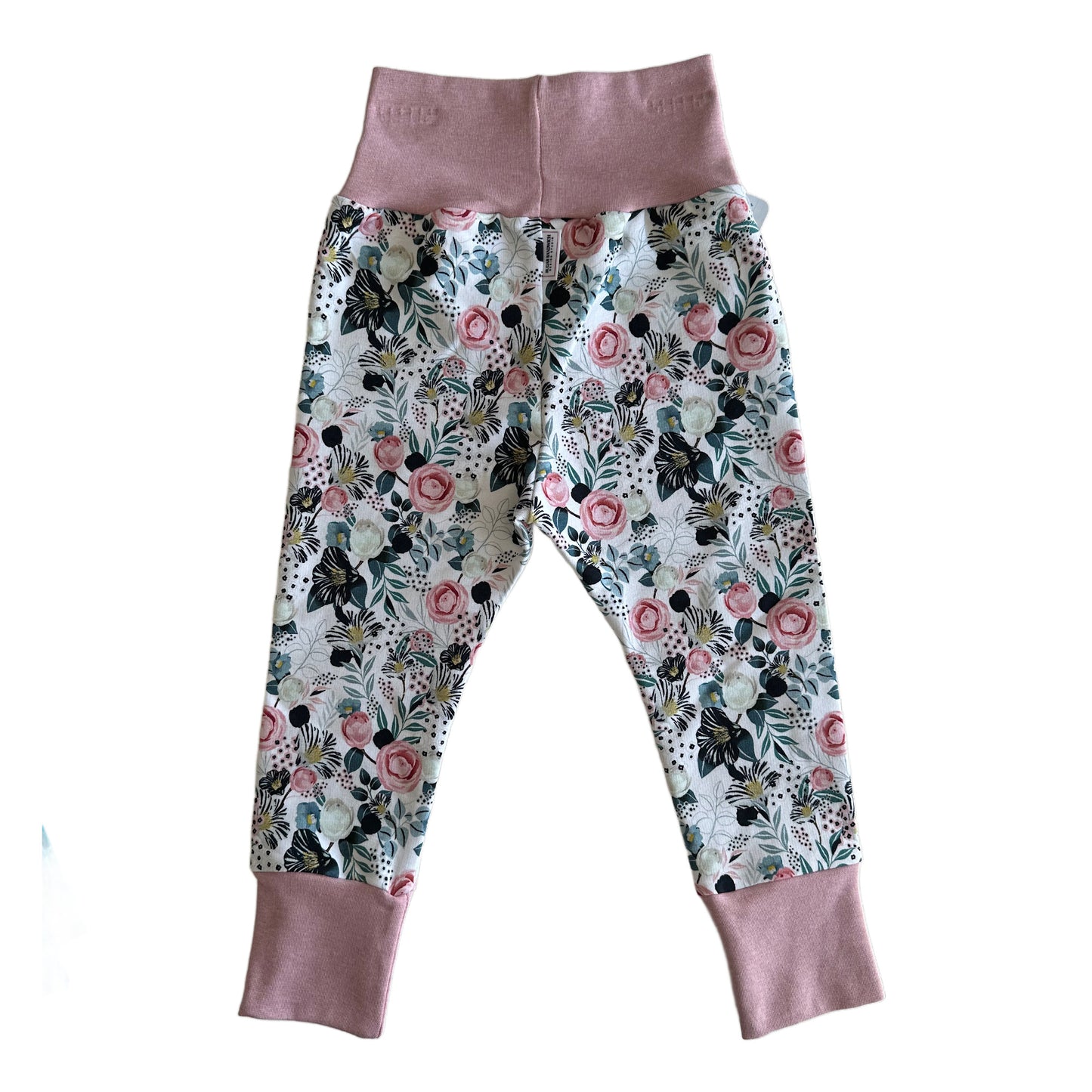 Pink Floral 2-Piece Matching Hoodie Joggers Set Grow Along Babywear®