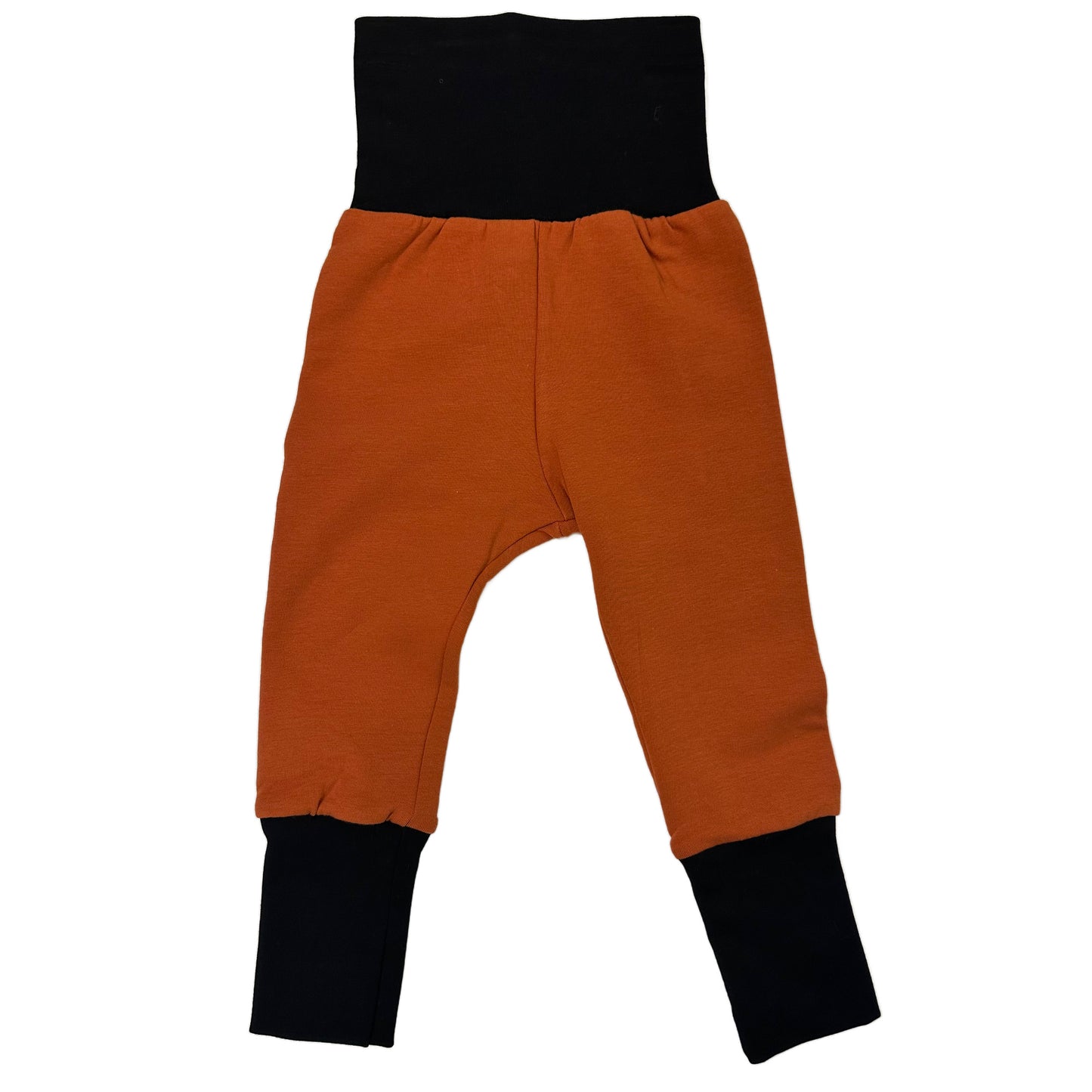 CLEARANCE Pantalones joggers Growth Spurt de color óxido y negro
