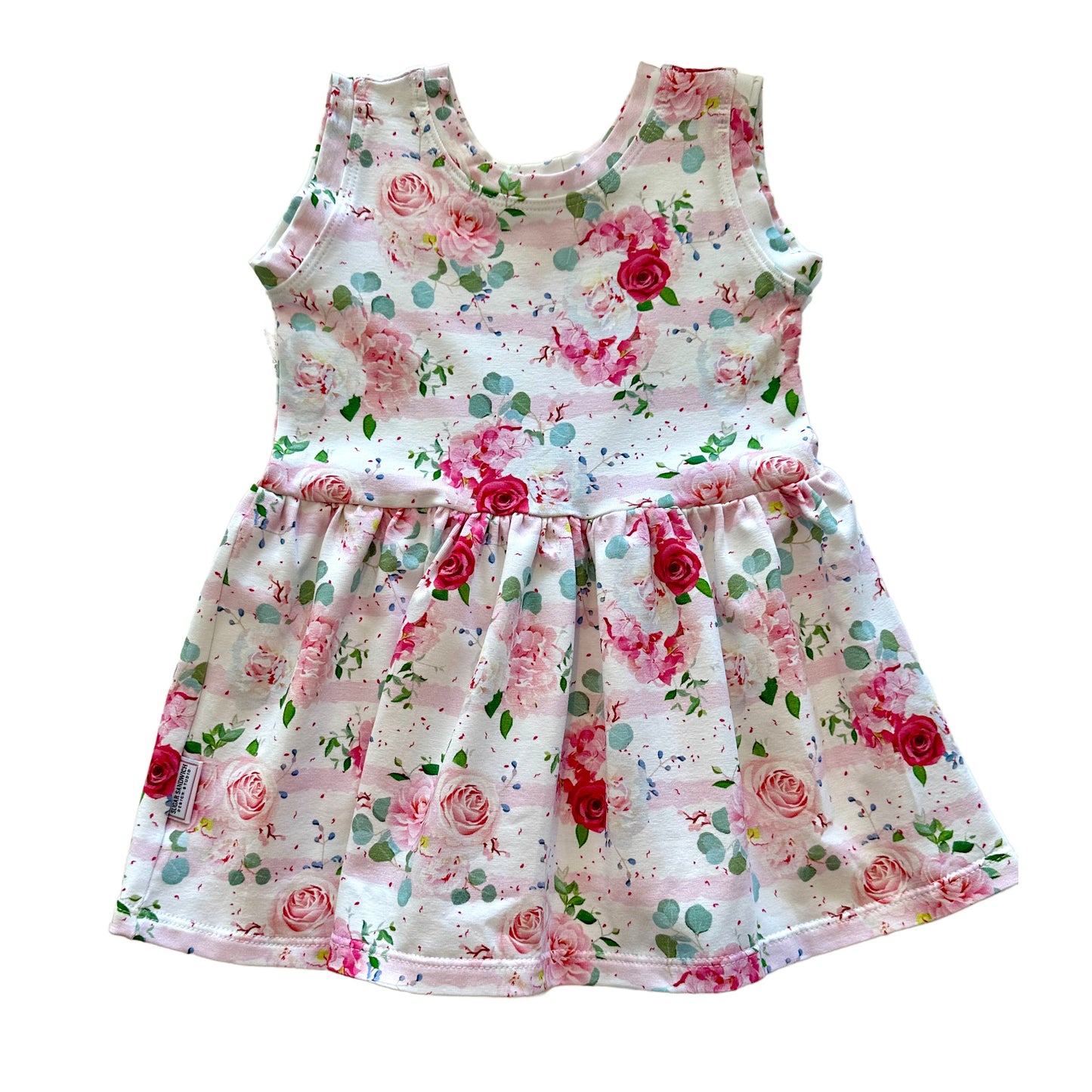 Floral Sleeveless Dress for Summer