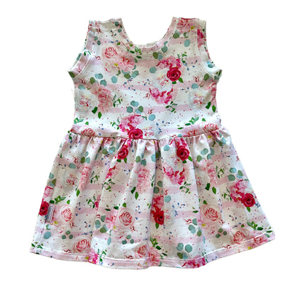 Floral Sleeveless Dress for Summer