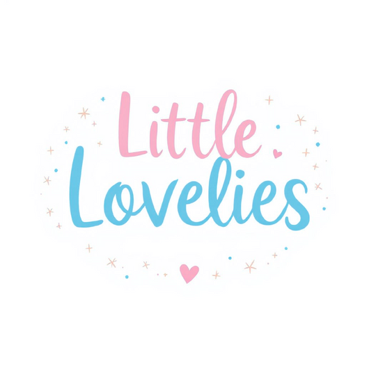 Pastel Rainbow Little Lovelies Silicone Bead Stretch Bracelet