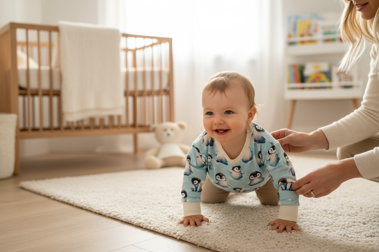 Penguin Print Dolman Lounge Shirt