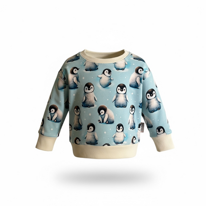 Penguin Print Dolman Lounge Shirt