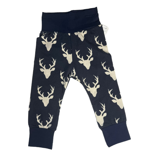 CLEARANCE Dark Blue Deer Print Growth Spurt Jogger Pants