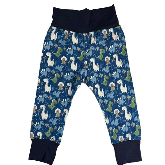 CLEARANCE Blue Dinos Print Growth Spurt Jogger Pants