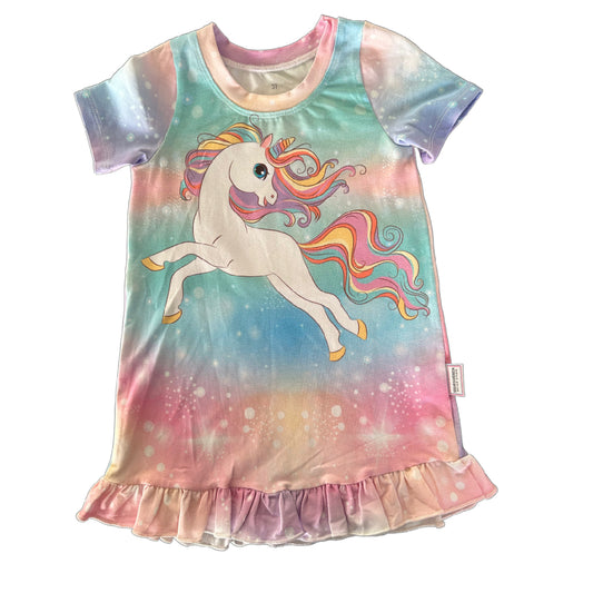 Unicorn Rainbow Tunic Dress