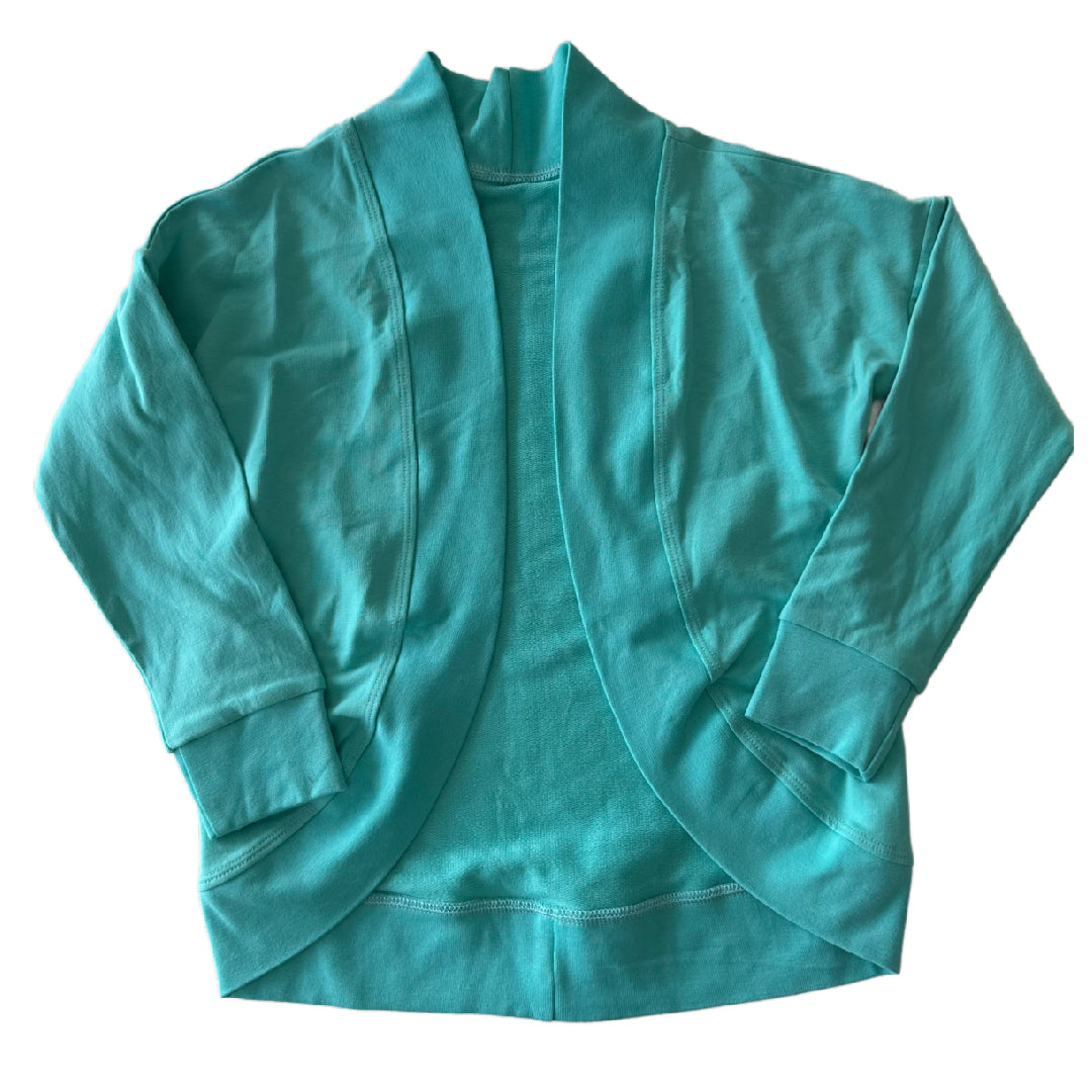 CLEARANCE Mint Green French Terry Cocoon Sweater