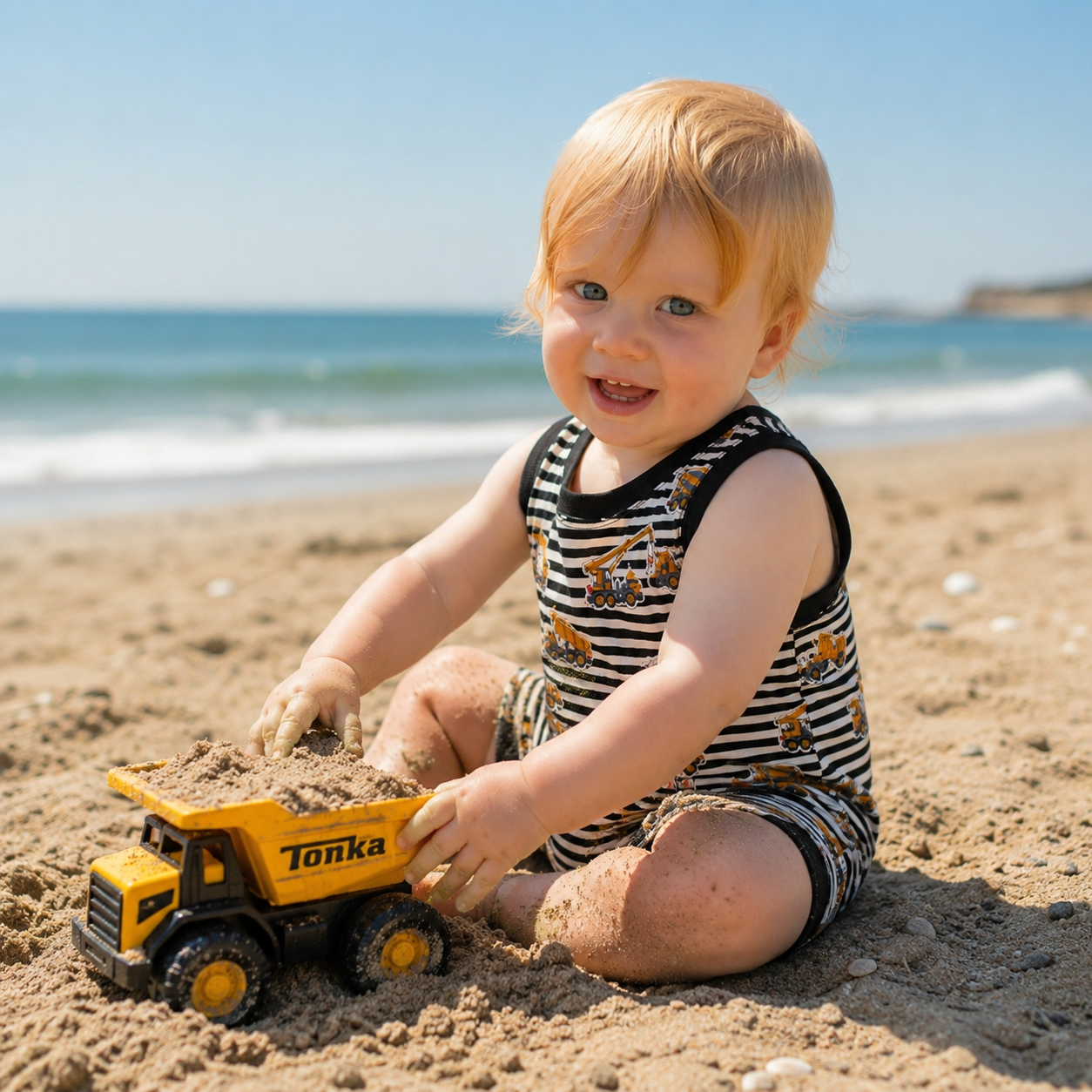 Diggers Summer Romper