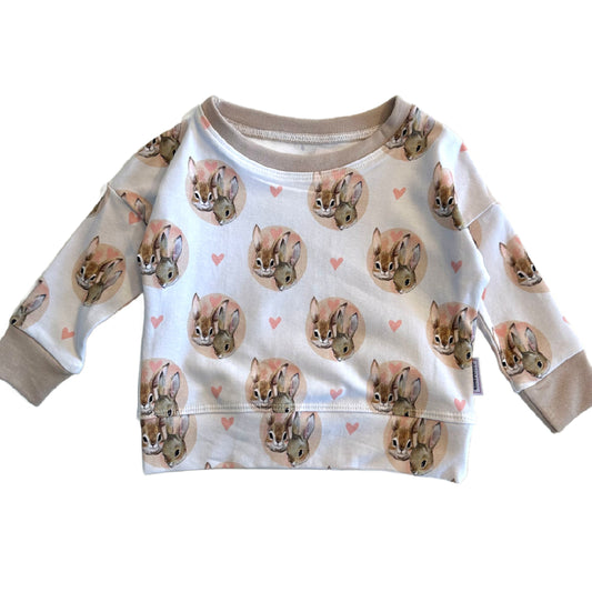 Easter Bunny Knit Crew Neck Shirt