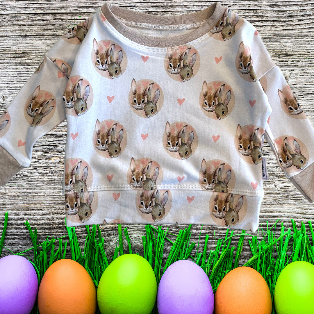 Easter Bunny Knit Crew Neck Shirt
