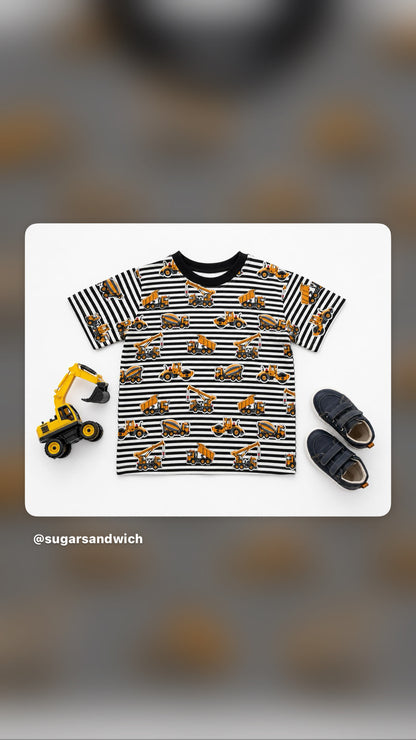 Diggers Crew Neck Baggy Tee