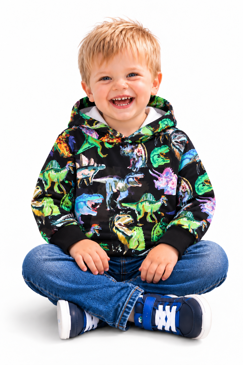 Dark Dinosaur Hooded T-shirt