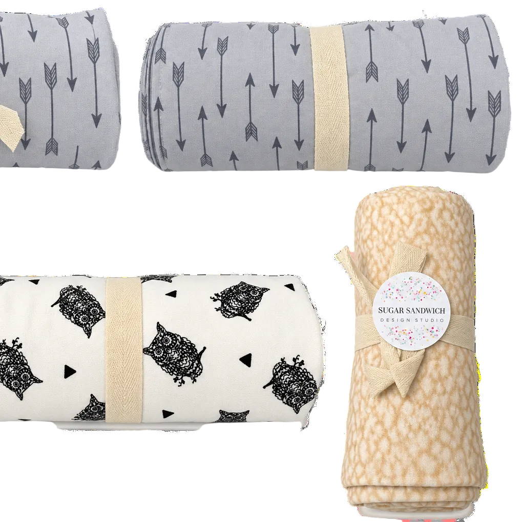 1 Crib Blanket