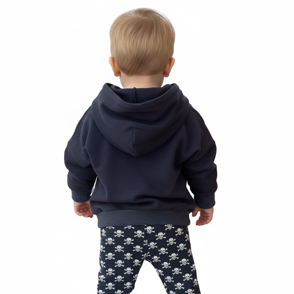 CLEARANCE Dark Grey Skulls Growth Spurt Jogger Pants