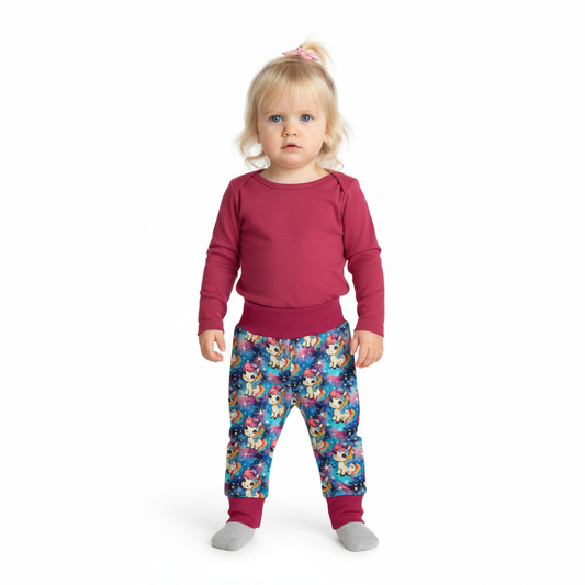 Blue Unicorn Growth Spurt Jogger Pants