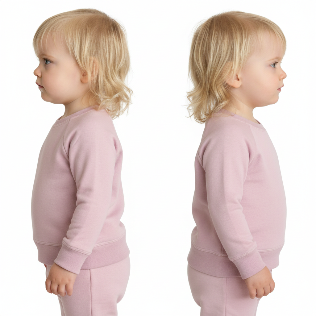 Pink Pastel Raglan Crew Neck Sweater