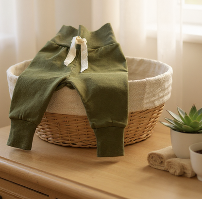 Army Green Growth Spurt Jogger Pants