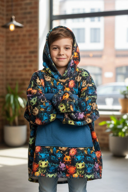 Monsters Blanket Hoodie