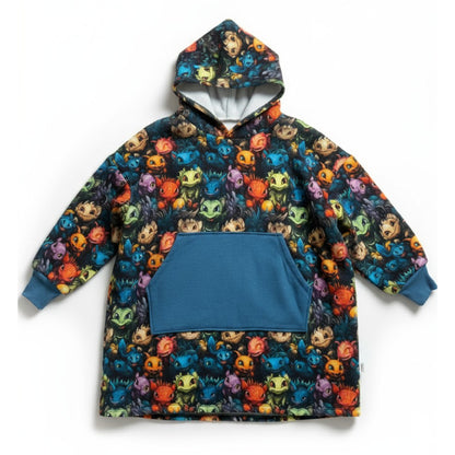 Monsters Blanket Hoodie