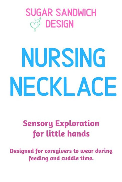 Nursing Necklace - Food-Grade Silicone Bead Necklace