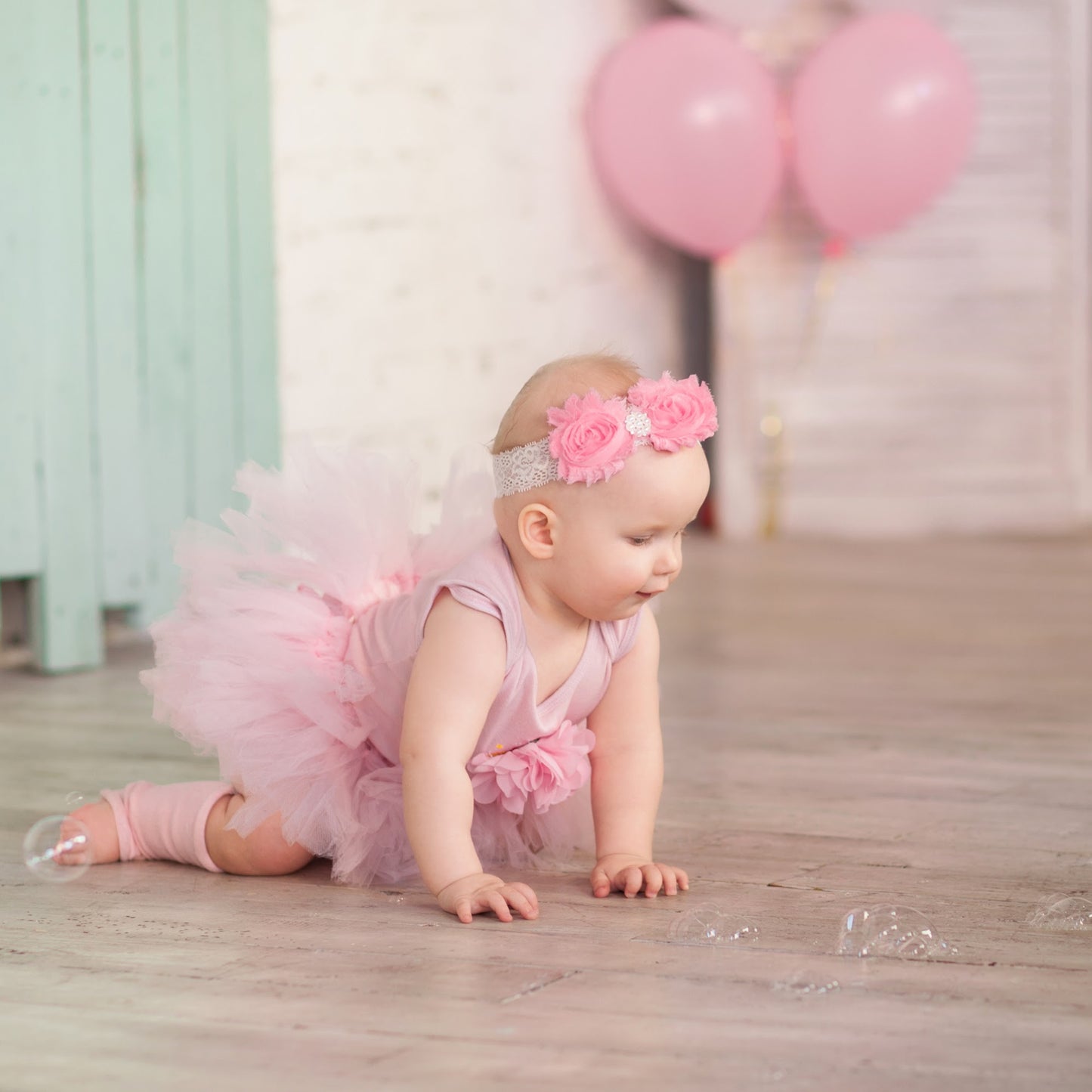 Pink Birthday Tutu Skirt