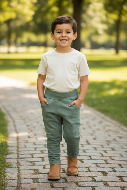 CLEARANCE Sage Green Pocket Jogger Pants
