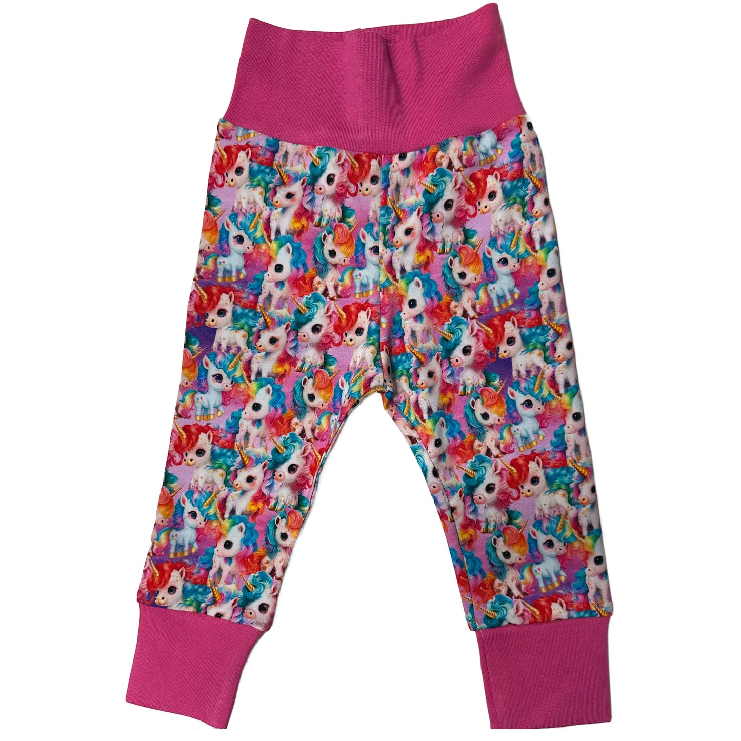 Pink Unicorns 2-Piece Matching Hoodie Joggers Set