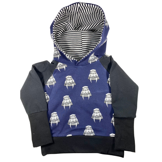 CLEARANCE Blue Walrus Grow Along® Hooded Sweater Hoodie