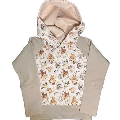 CLEARANCE Beige Woodlands Grow Along Babywear® Hoodie Sweater
