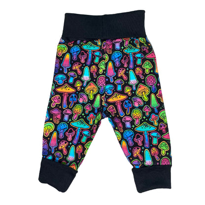 Neon Toadstool Print Growth Spurt Jogger Pants