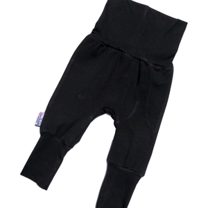 Solid Black Grow Along® Pants
