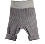 Pantalon de détente pour bébé Grow Along® en tricot gaufré neutre GRIS taille tout-petit