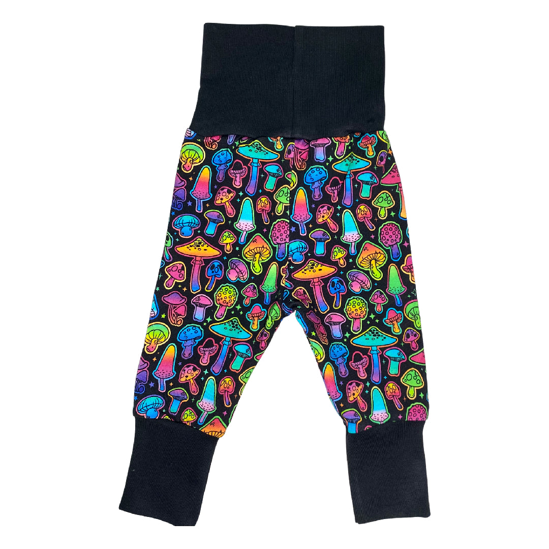 Neon Toadstool Print Growth Spurt Jogger Pants