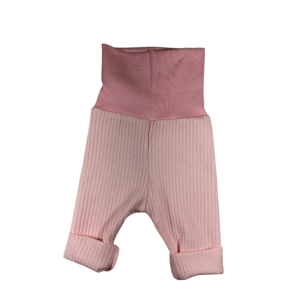 Toddler Size  Pink Waffle Knit Grow Along® Infant Lounge Pants
