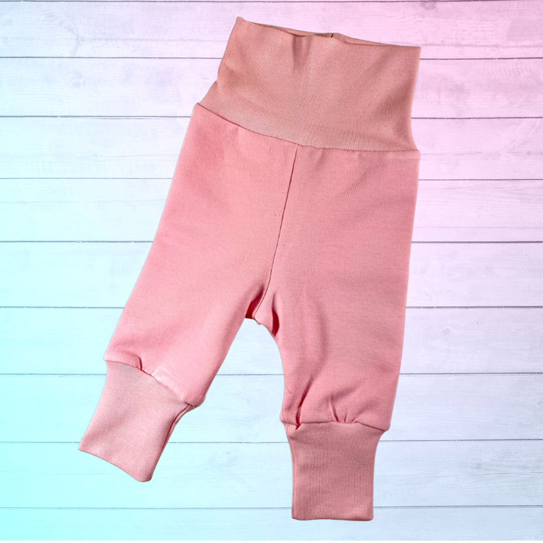 Pantalon de jogging rose Growth Spurt, couleurs coordonnées de base