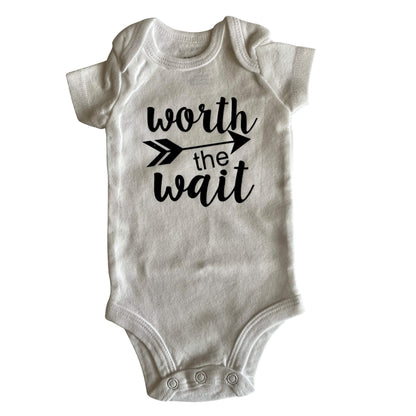 WORTH the WAIT Onezie Bodysuit - Sugar Sandwich Design